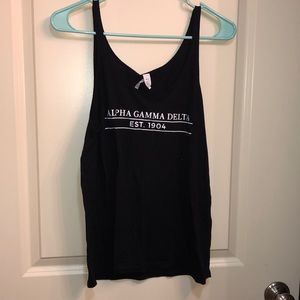 Alpha Gamma Delta Flowy Tank Too